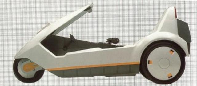 Sinclair C5 - side view Sinclair C5 - side view