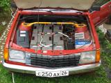 Opel Monza электро - моторный и передний батарейный отсек