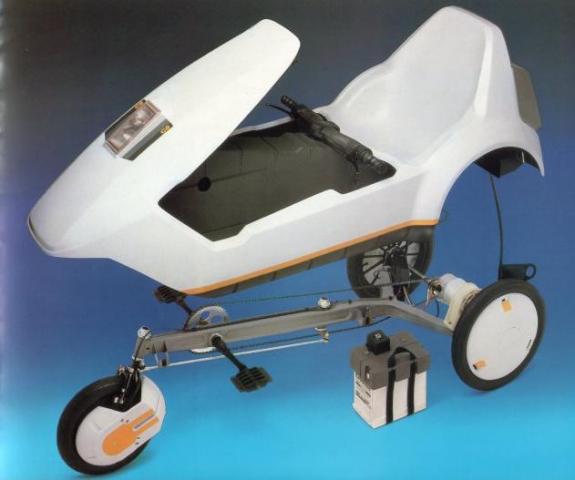 Sinclair C5 - рама и кузов